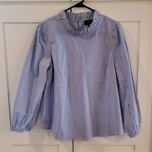 J. Crew long sleeve button down striped shirt